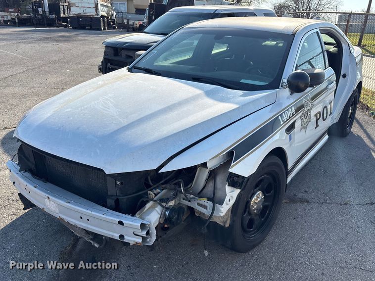 image for item FB8709 2014 Ford Taurus Police Interceptor 