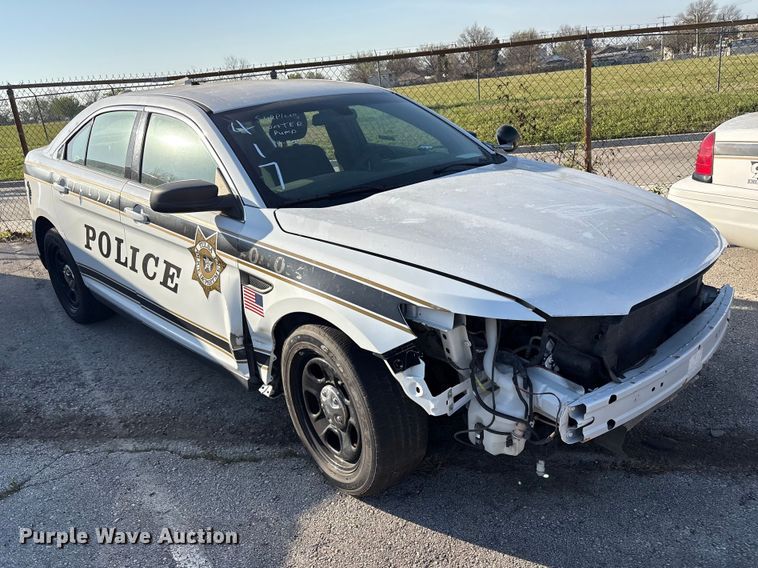 image for item FB8709 2014 Ford Taurus Police Interceptor 