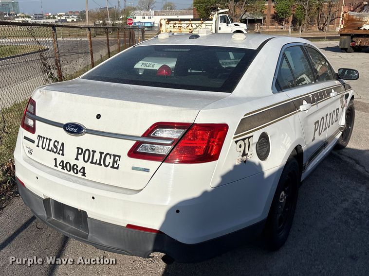 image for item FB8709 2014 Ford Taurus Police Interceptor 