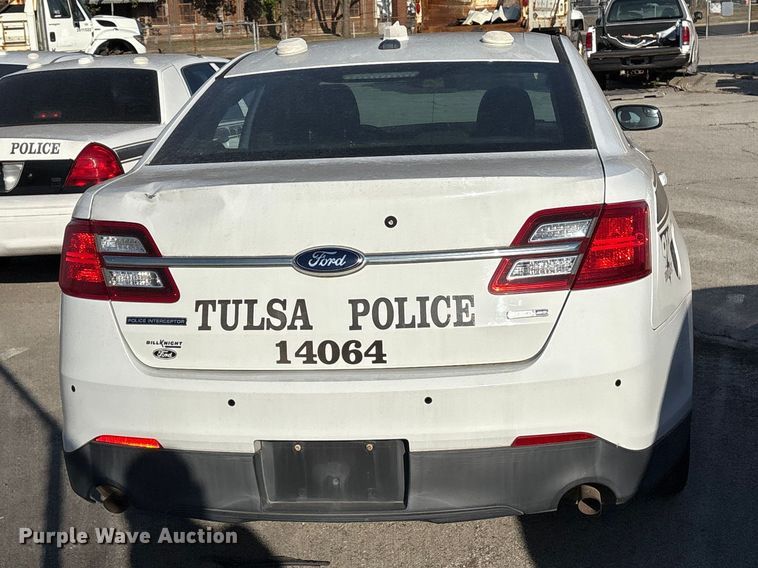 image for item FB8709 2014 Ford Taurus Police Interceptor 