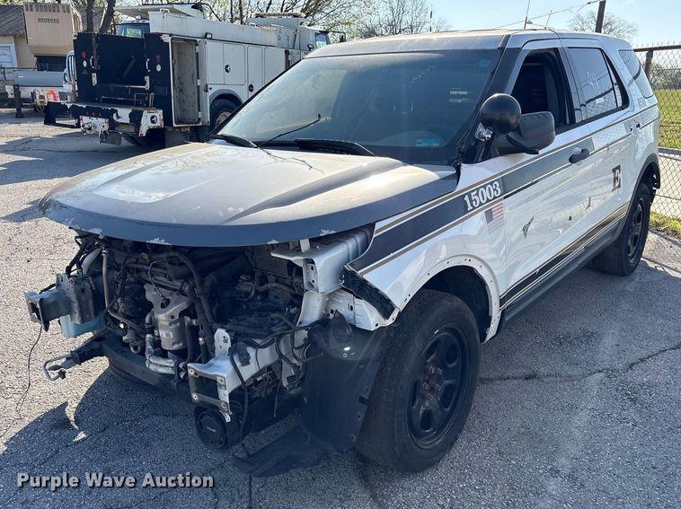 image for item FB8710 2015 Ford Explorer Police Interceptor SUV