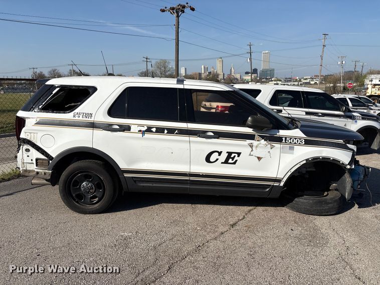 image for item FB8710 2015 Ford Explorer Police Interceptor SUV