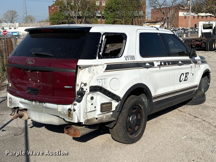 image for item FB8710 2015 Ford Explorer Police Interceptor SUV