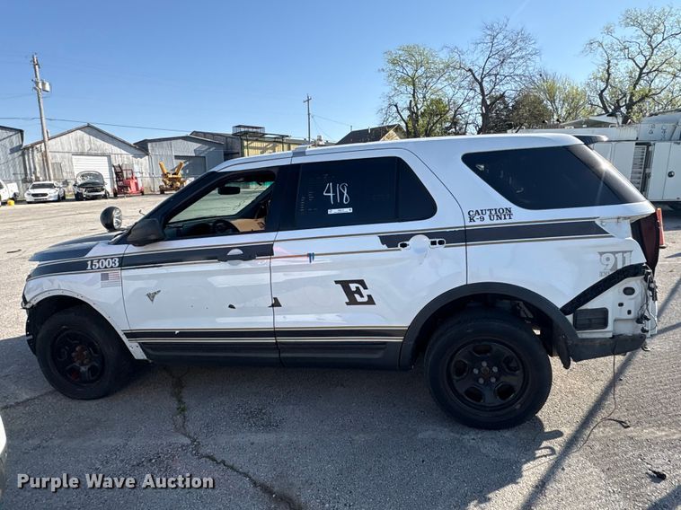 image for item FB8710 2015 Ford Explorer Police Interceptor SUV
