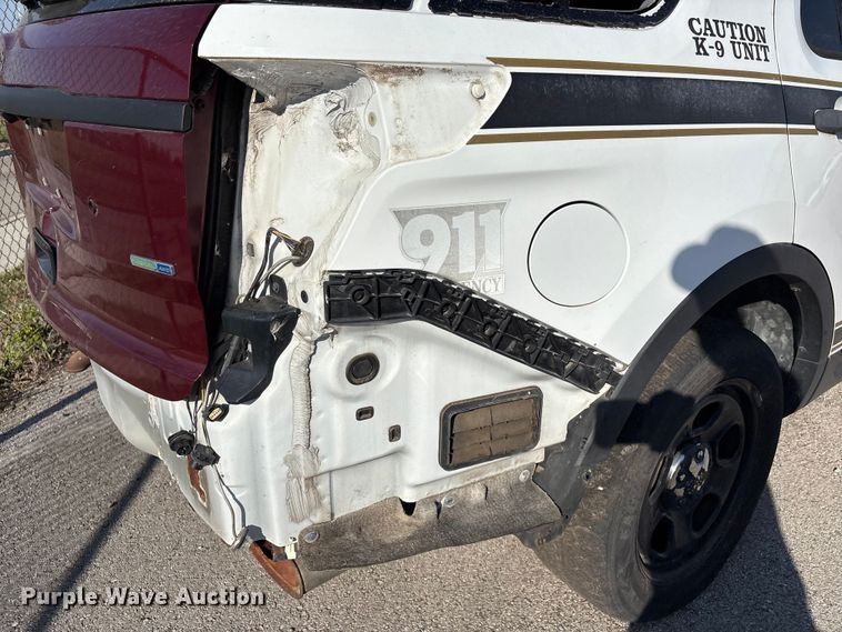 image for item FB8710 2015 Ford Explorer Police Interceptor SUV