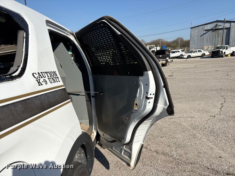 image for item FB8710 2015 Ford Explorer Police Interceptor SUV