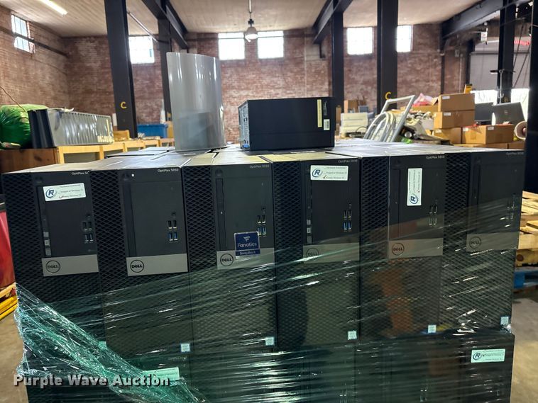 image for item FB8711 Approximately 72 Dell OptiPlex CPUs