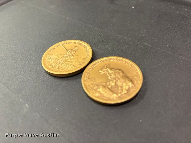 image for item FB8725 (2) commemorative National Park coins