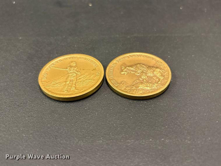 image for item FB8725 (2) commemorative National Park coins