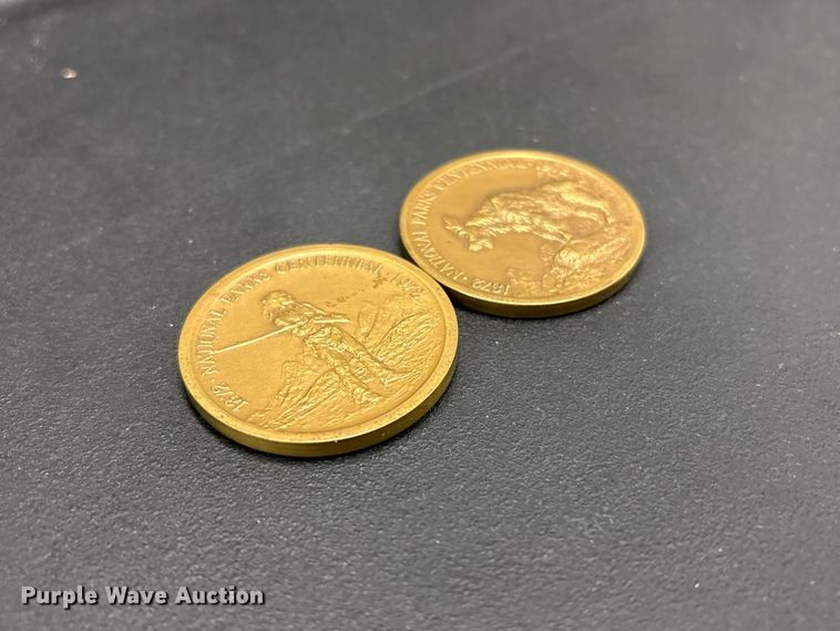 image for item FB8725 (2) commemorative National Park coins