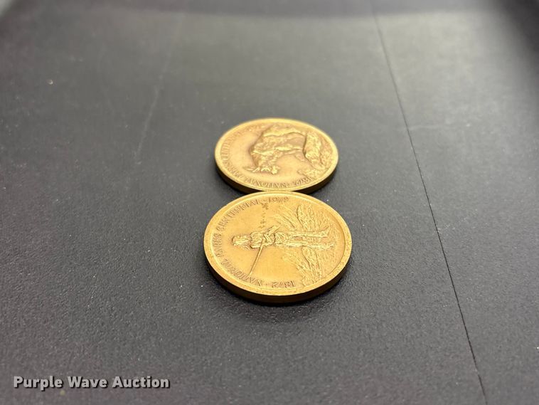 image for item FB8725 (2) commemorative National Park coins