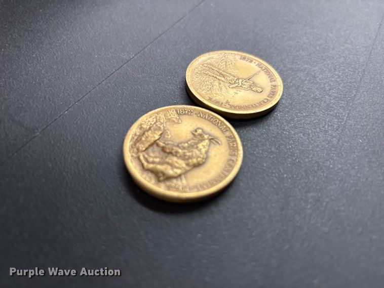 image for item FB8725 (2) commemorative National Park coins