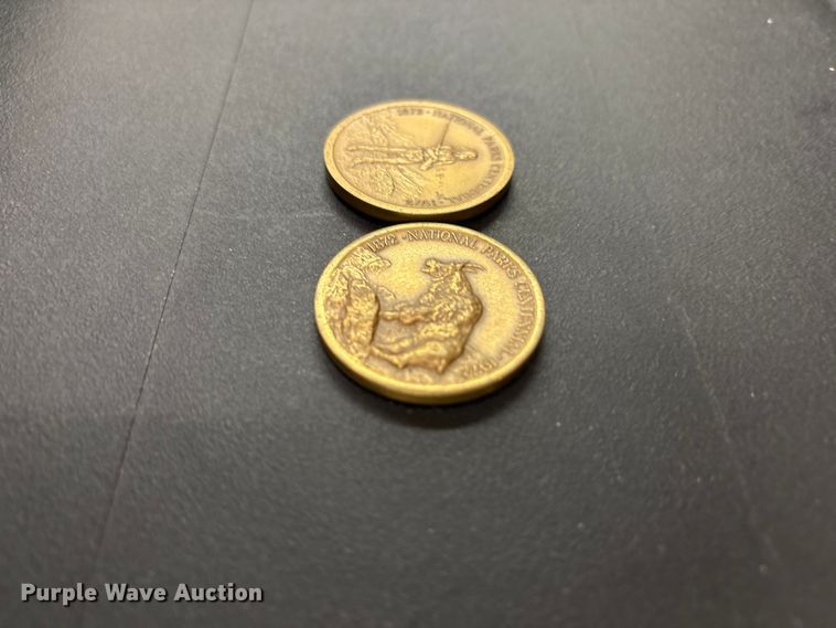 image for item FB8725 (2) commemorative National Park coins