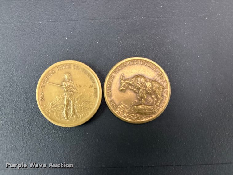 image for item FB8725 (2) commemorative National Park coins