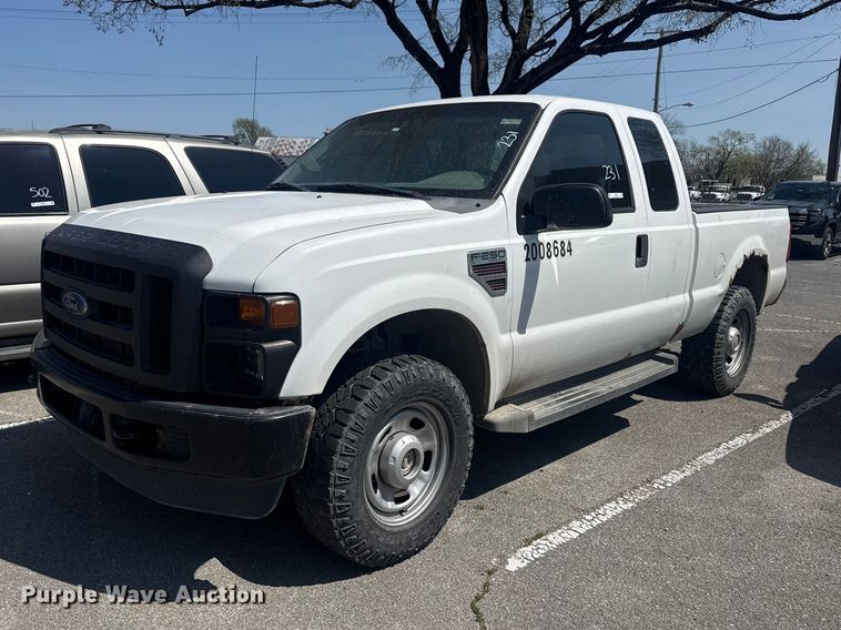 image for item FB8726 2008 Ford F250 Super Duty Ext. Cab pickup truck