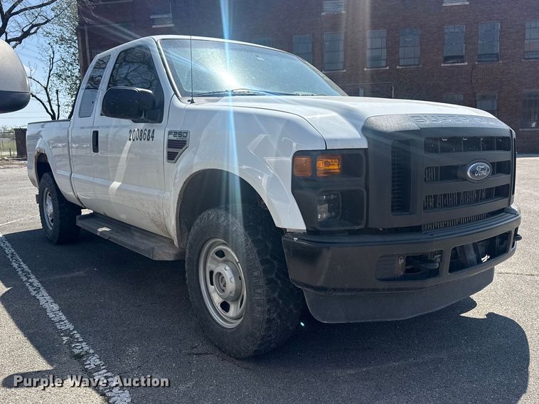 image for item FB8726 2008 Ford F250 Super Duty Ext. Cab pickup truck