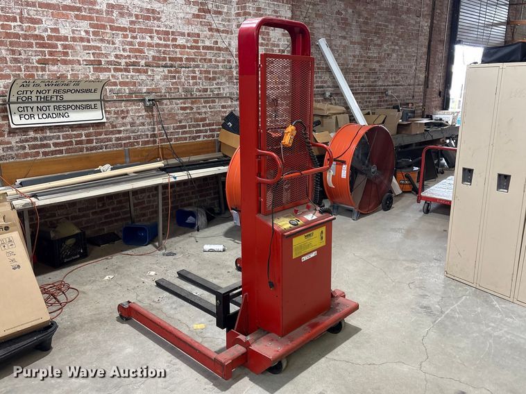 image for item FB8729 Wesco PASFL-76-42-3550S pallet stacker