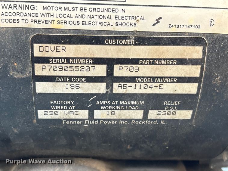 image for item FB8733 Rotary Lift SM122-9 four post automotive lift