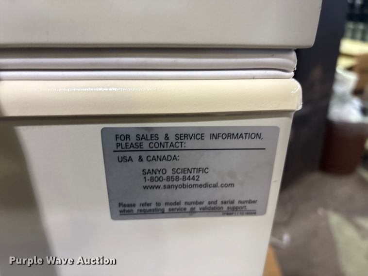 image for item FB8748 Sanyo MDF-C8V1 freezer