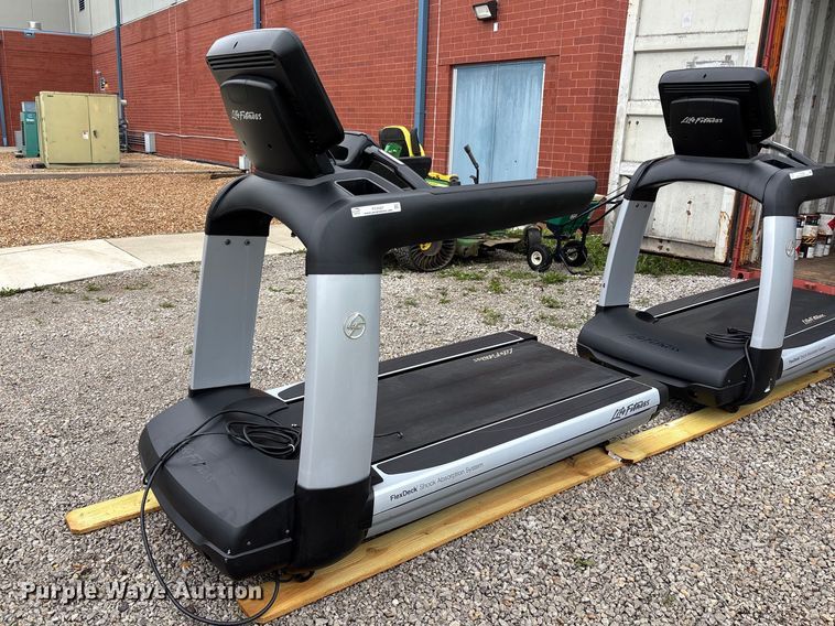 image for item FC4567 (2) Life Fitness treadmills