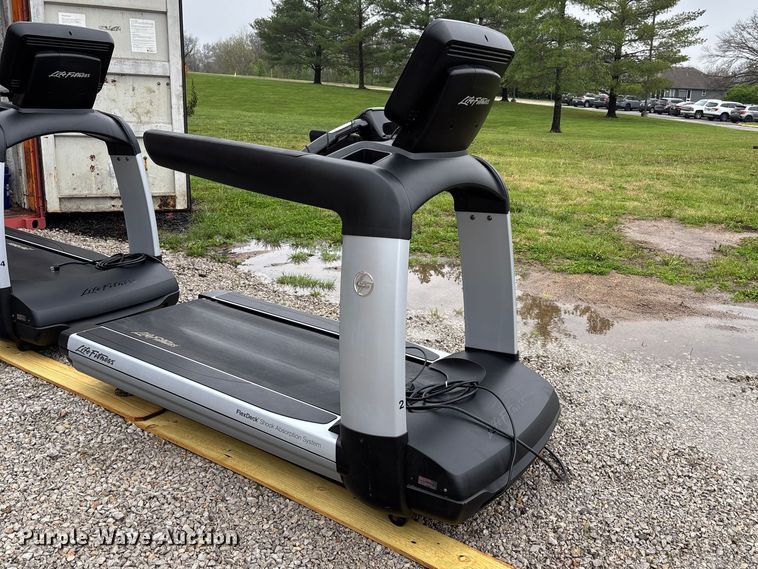 image for item FC4567 (2) Life Fitness treadmills