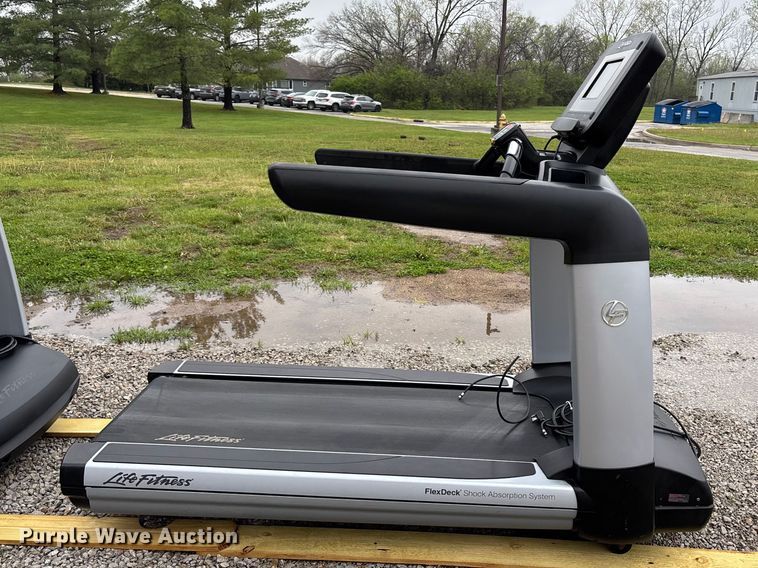 image for item FC4567 (2) Life Fitness treadmills