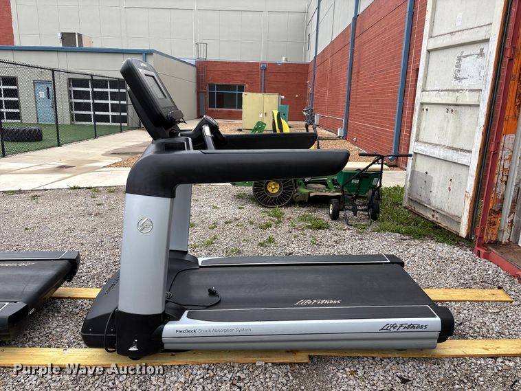 image for item FC4567 (2) Life Fitness treadmills