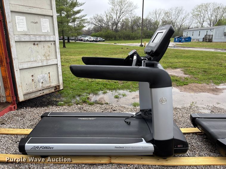image for item FC4567 (2) Life Fitness treadmills