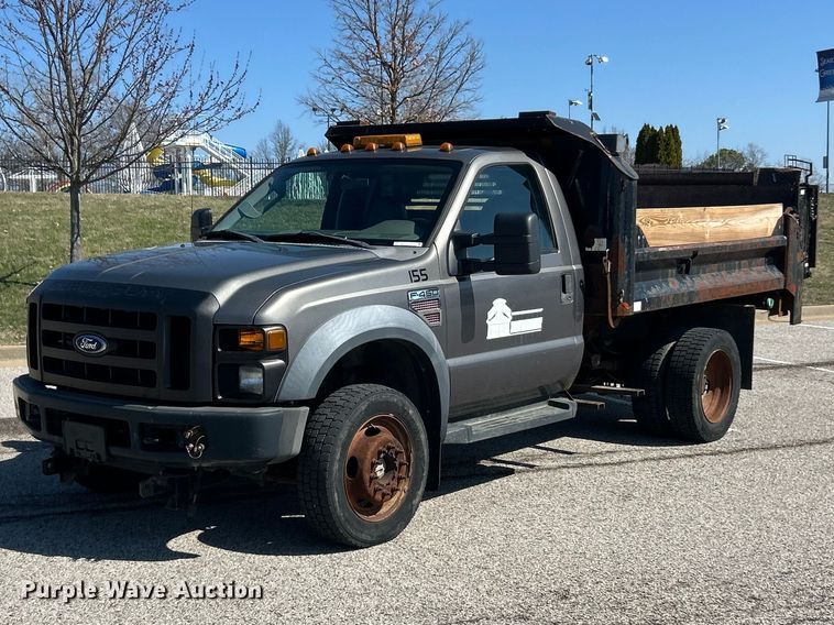 image for item FC5159 2009 Ford F450 XL Super Duty dump truck