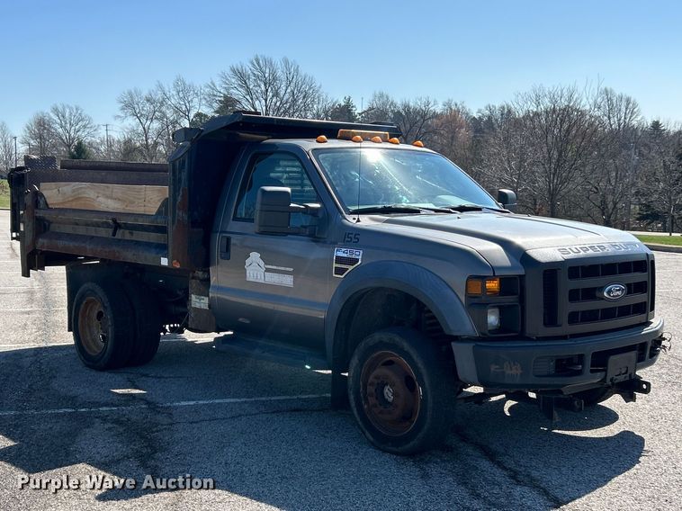 image for item FC5159 2009 Ford F450 XL Super Duty dump truck