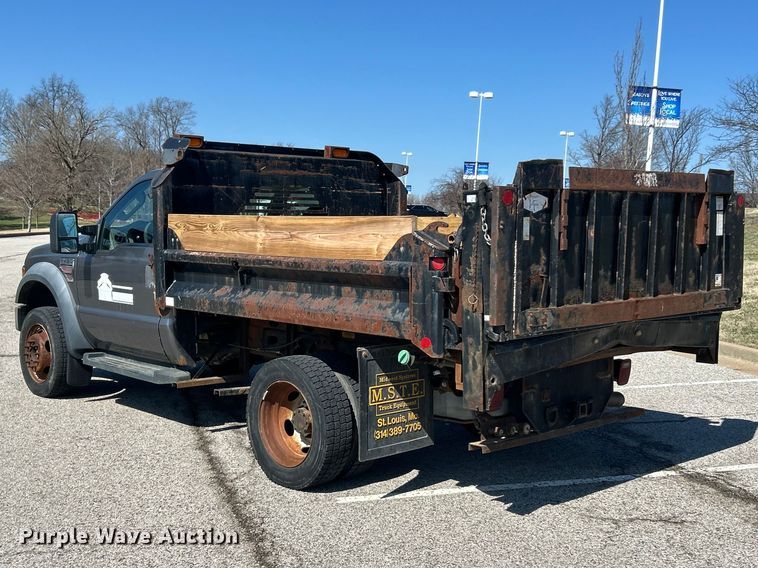 image for item FC5159 2009 Ford F450 XL Super Duty dump truck