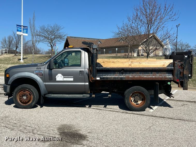 image for item FC5159 2009 Ford F450 XL Super Duty dump truck