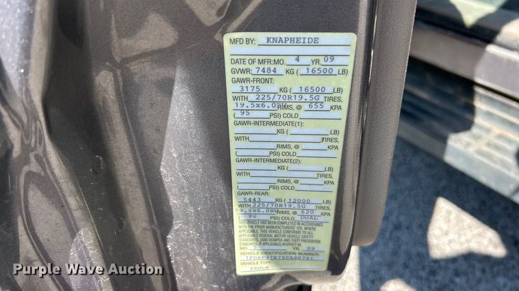 image for item FC5159 2009 Ford F450 XL Super Duty dump truck