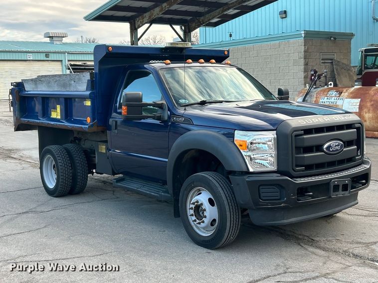 image for item FC5222 2012 Ford F450 XL Super Duty dump truck