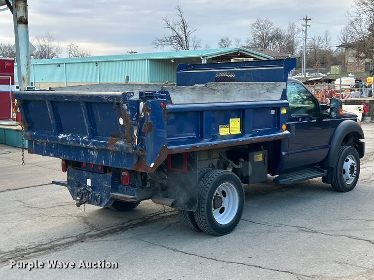 image for item FC5222 2012 Ford F450 XL Super Duty dump truck