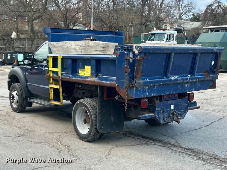 image for item FC5222 2012 Ford F450 XL Super Duty dump truck