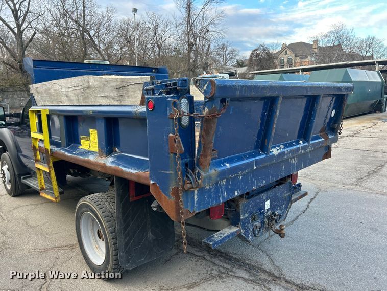 image for item FC5222 2012 Ford F450 XL Super Duty dump truck