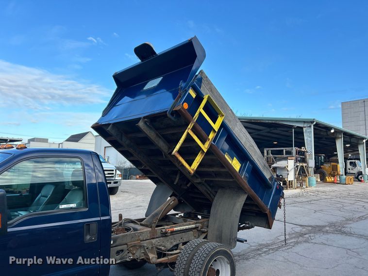 image for item FC5222 2012 Ford F450 XL Super Duty dump truck