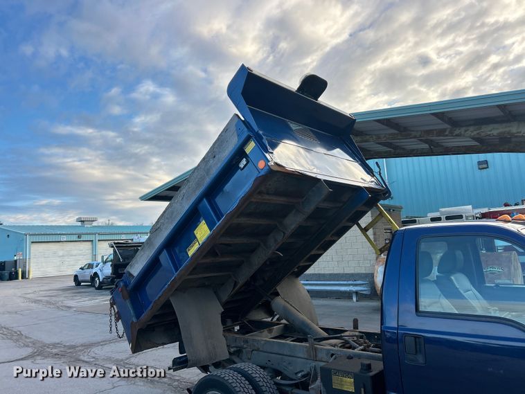 image for item FC5222 2012 Ford F450 XL Super Duty dump truck