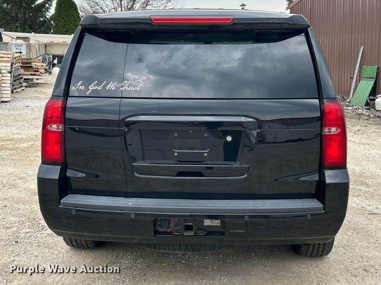 image for item FC5237 2016 Chevrolet Tahoe Police  SUV