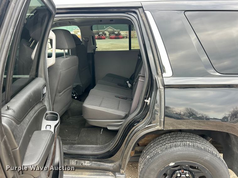 image for item FC5237 2016 Chevrolet Tahoe Police  SUV