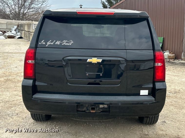 image for item FC5242 2016 Chevrolet Tahoe Police SUV