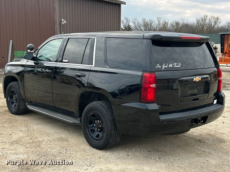 image for item FC5242 2016 Chevrolet Tahoe Police SUV