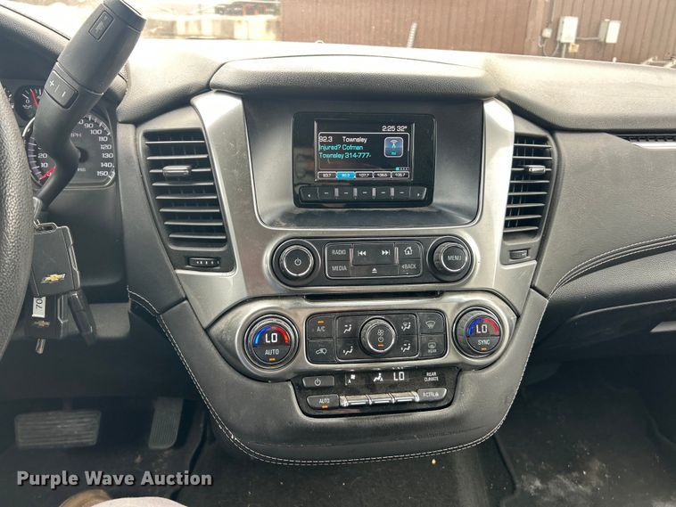 image for item FC5242 2016 Chevrolet Tahoe Police SUV