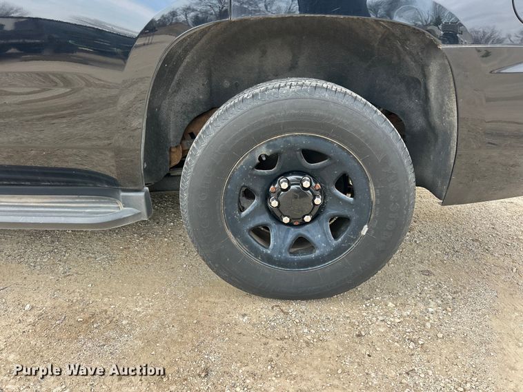 image for item FC5242 2016 Chevrolet Tahoe Police SUV