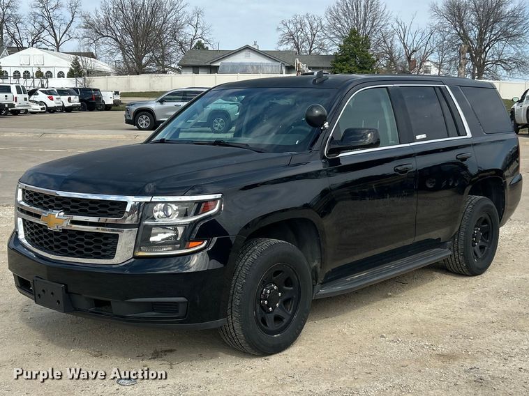 image for item FC5249 2017 Chevrolet Tahoe Police SUV