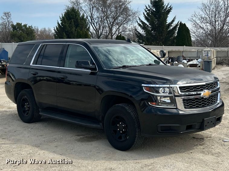 image for item FC5249 2017 Chevrolet Tahoe Police SUV