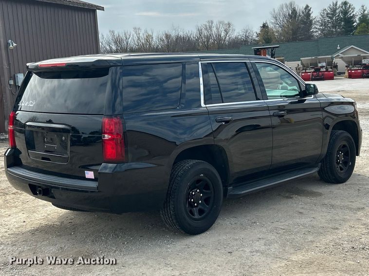 image for item FC5249 2017 Chevrolet Tahoe Police SUV