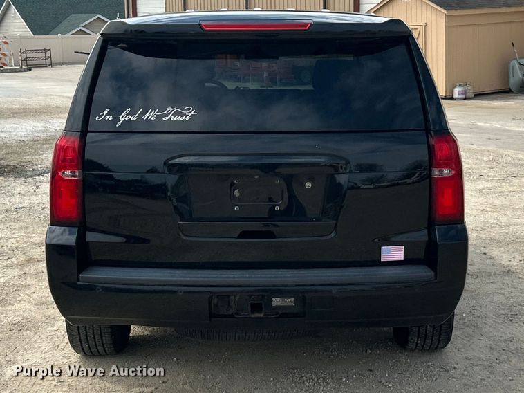 image for item FC5249 2017 Chevrolet Tahoe Police SUV