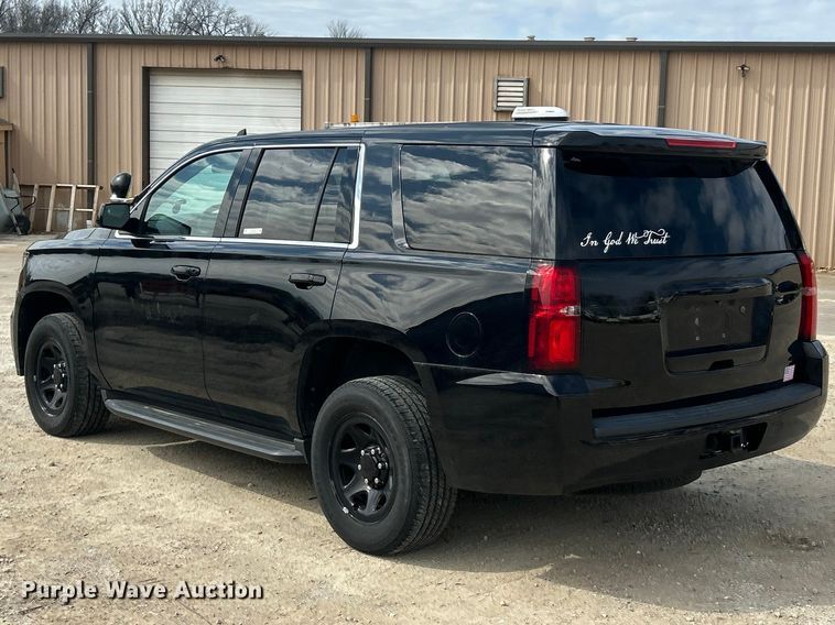 image for item FC5249 2017 Chevrolet Tahoe Police SUV